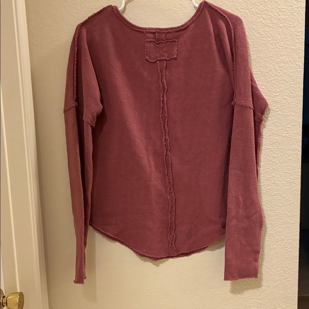 We The Free Off-the-Shoulder Sweater - Mauve - Picture 4 of 4